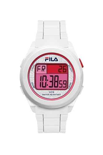 [フィラ] 腕時計 デジタルウォッチ FAT004DG-001 ホワイト